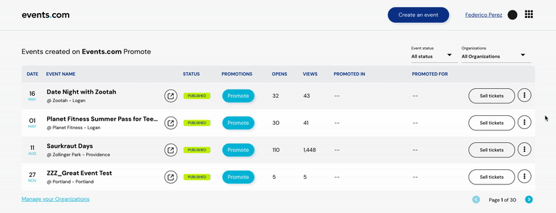 Promote event menu report.gif